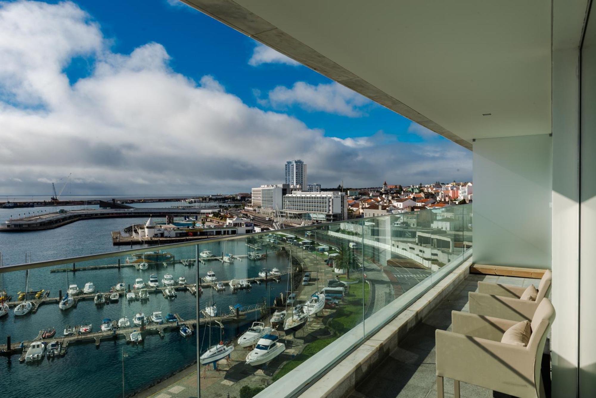 Octant Ponta Delgada Hotel Ngoại thất bức ảnh View from a balcony